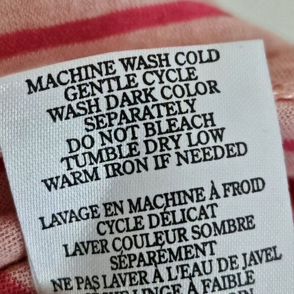 Z Supply Linen Blend T-Shirt V-Neck Lightweight Pink Size Extra Small XS - Picture 6 of 6